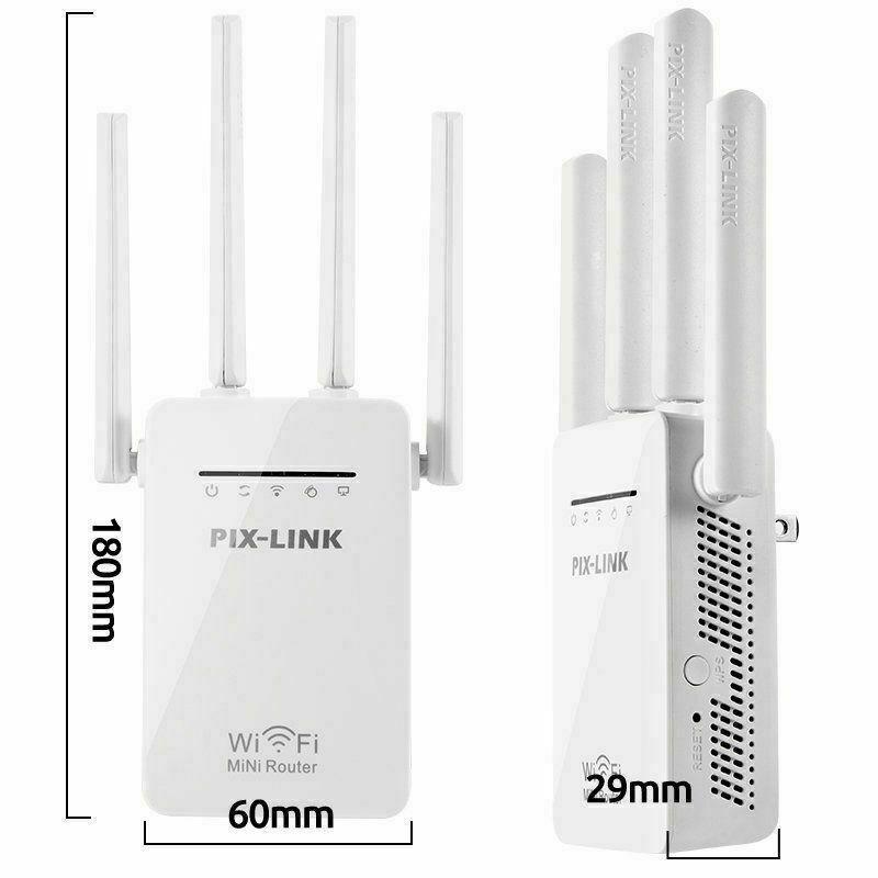 1200 MBPS DUAL- BAND WIFI LONG RANGE WIRELESS EXTENDER