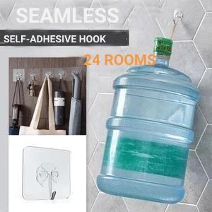 Transparent Adhesive Hooks (Set of 24)