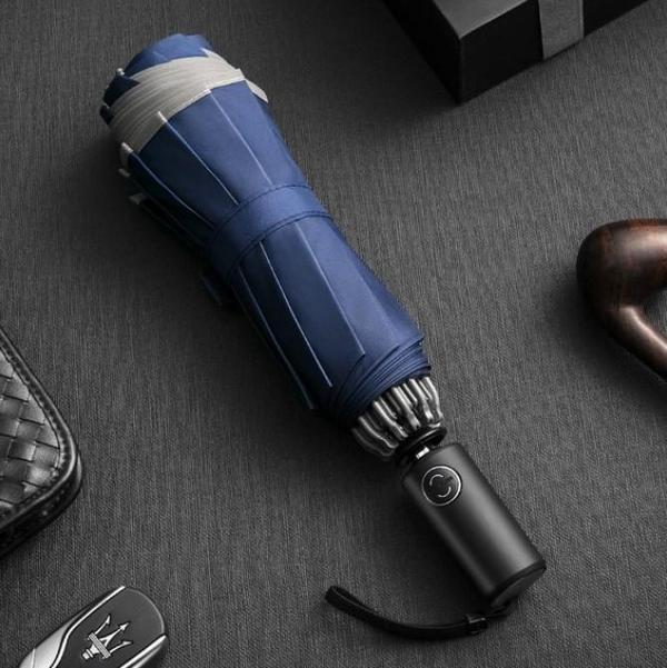 Inverted Umbrella With Reflective Band - BrelaPlus™