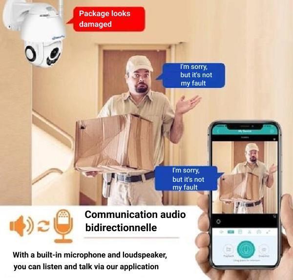 Wifi Surveillance Camera - Wireless - CamSafe™