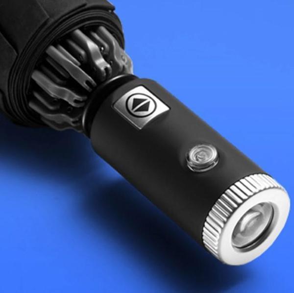 Inverted Umbrella With Reflective Band - BrelaPlus™