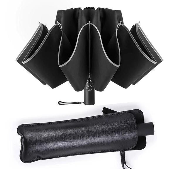Inverted Umbrella With Reflective Band - BrelaPlus™