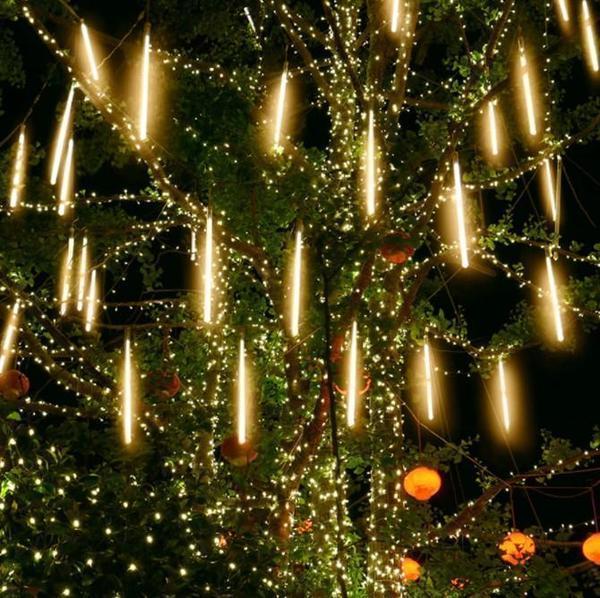 Snowfall Garlands of Light (set of 8)