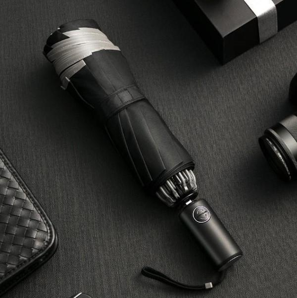 Inverted Umbrella With Reflective Band - BrelaPlus™