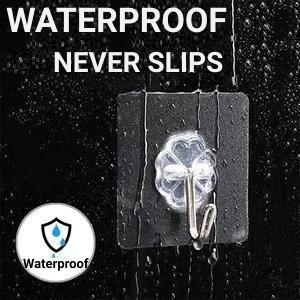 Transparent Adhesive Hooks (Set of 24)