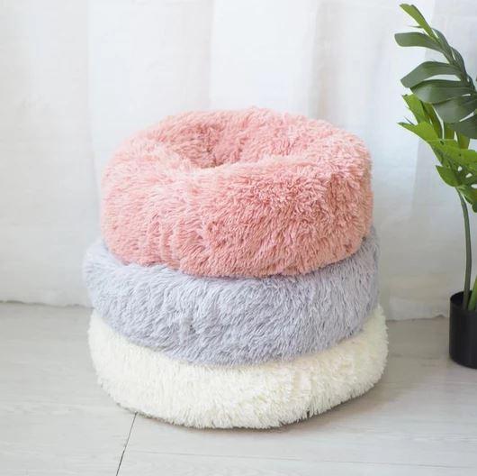 Super Soft Plush Pet Bed - For Cat or Dog