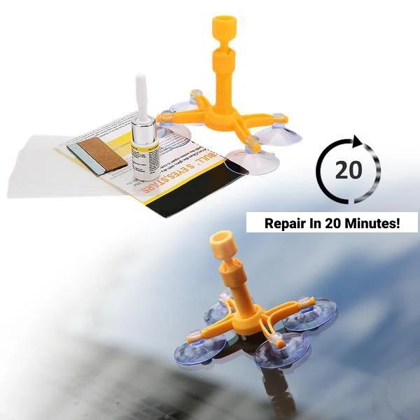 Glass repair kit - smartphones and windows