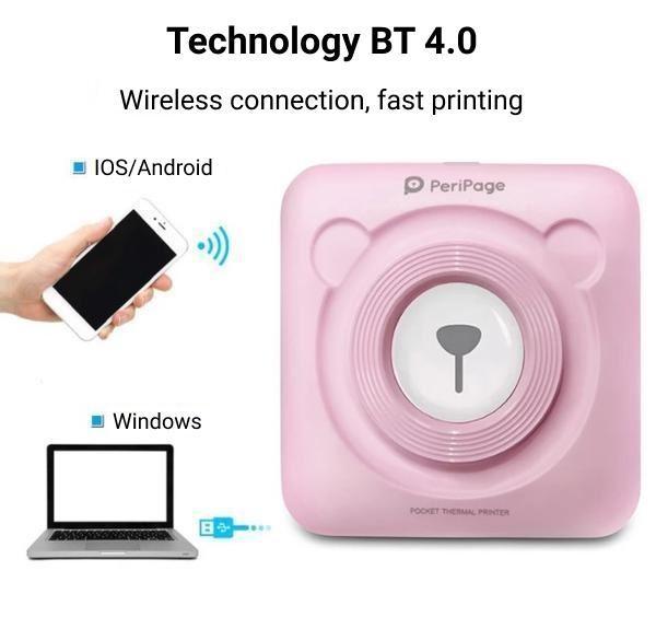 Portable Bluetooth Phone Printer  - PeriPage™