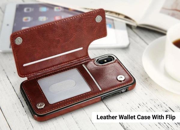 Deluxe Leather Multi-Purpose I-Phone Case