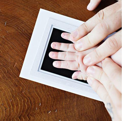 Inkless Baby Footprint Stamp