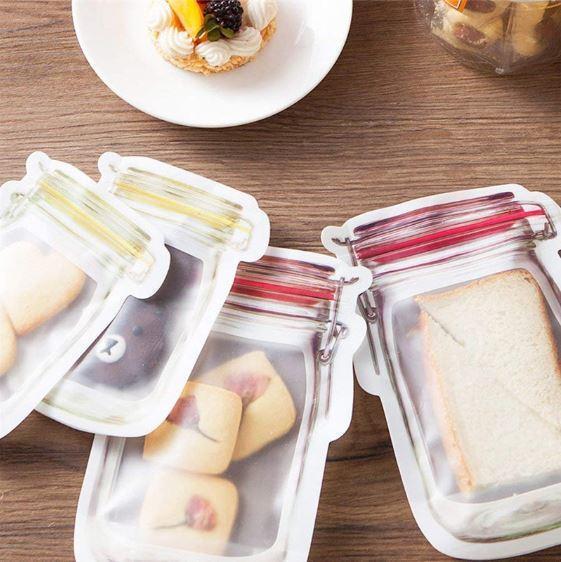 Reusable Jar Bags (Set of 10)