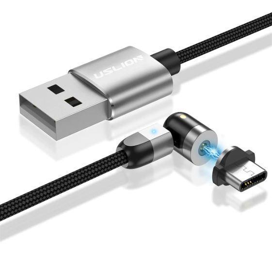 Magnetic iPhone charging cable - Type C - Micro Usb 360°
