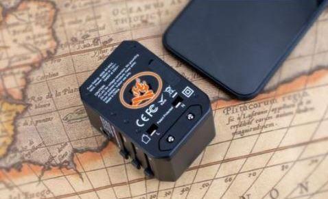 Quick Charge Universal Travel Adapter With C Type USB Ports