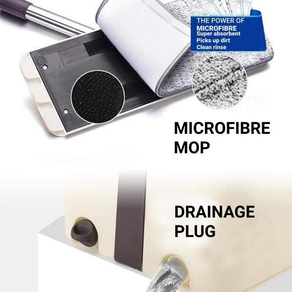 Mop With Wringer Bucket Kit