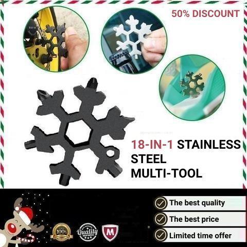 18-in-1 Stainless Steel Multi-tool