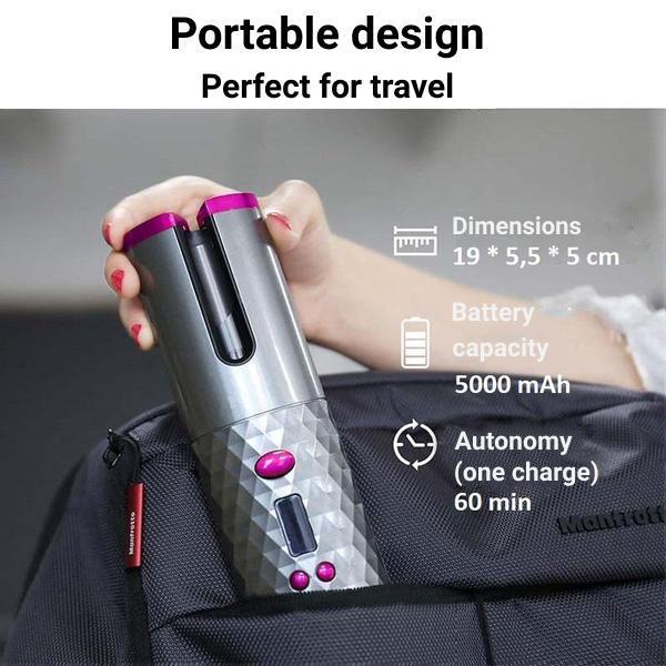 Ceramic Hair Curler - Automatic Rotation