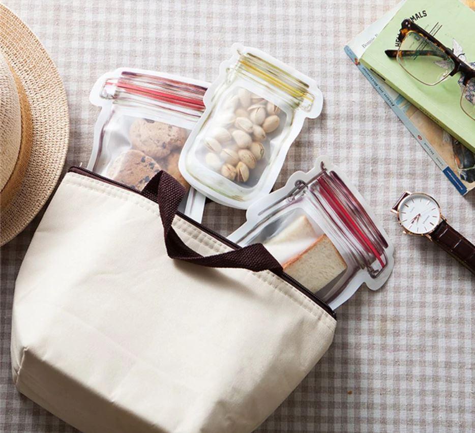 Reusable Jar Bags (Set of 10)