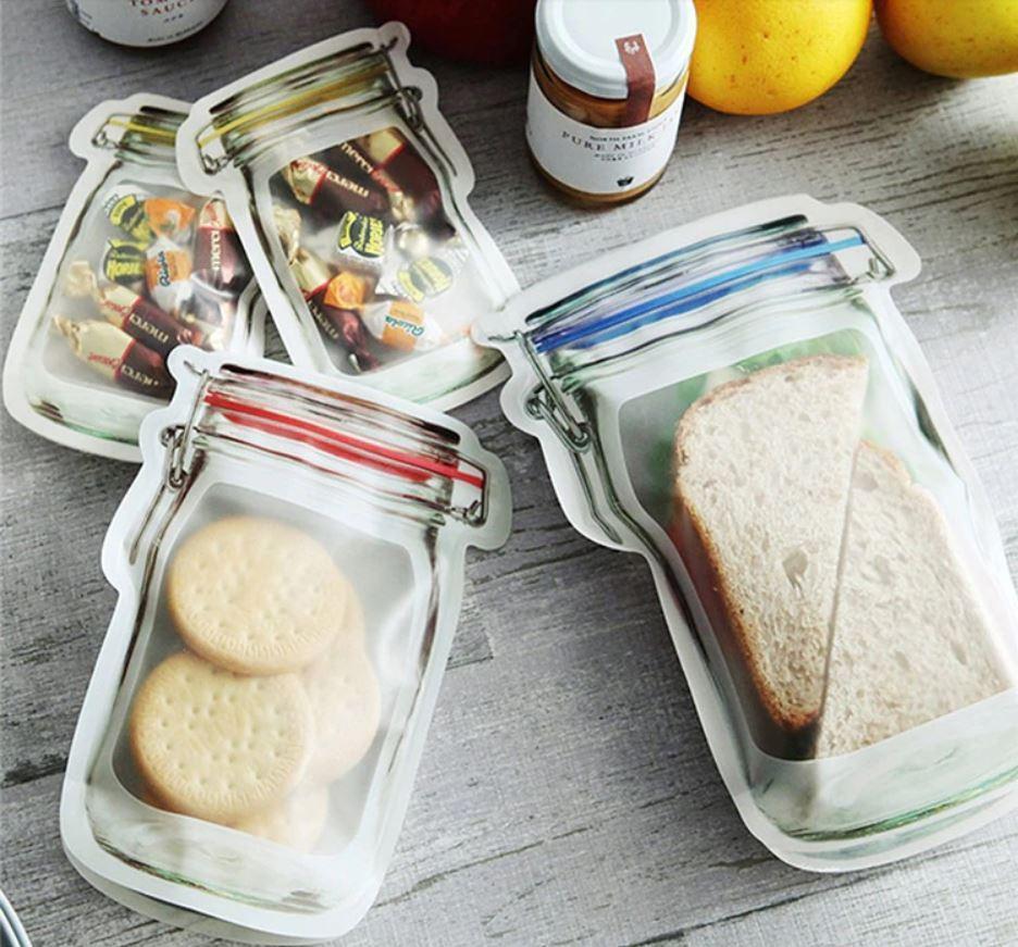 Reusable Jar Bags (Set of 10)