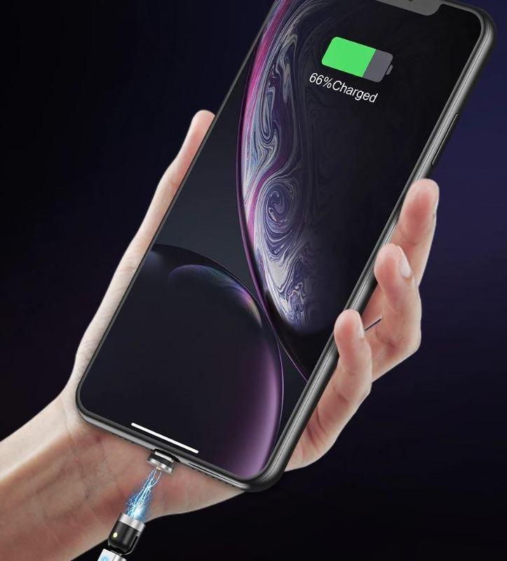 Magnetic iPhone charging cable - Type C - Micro Usb 360°