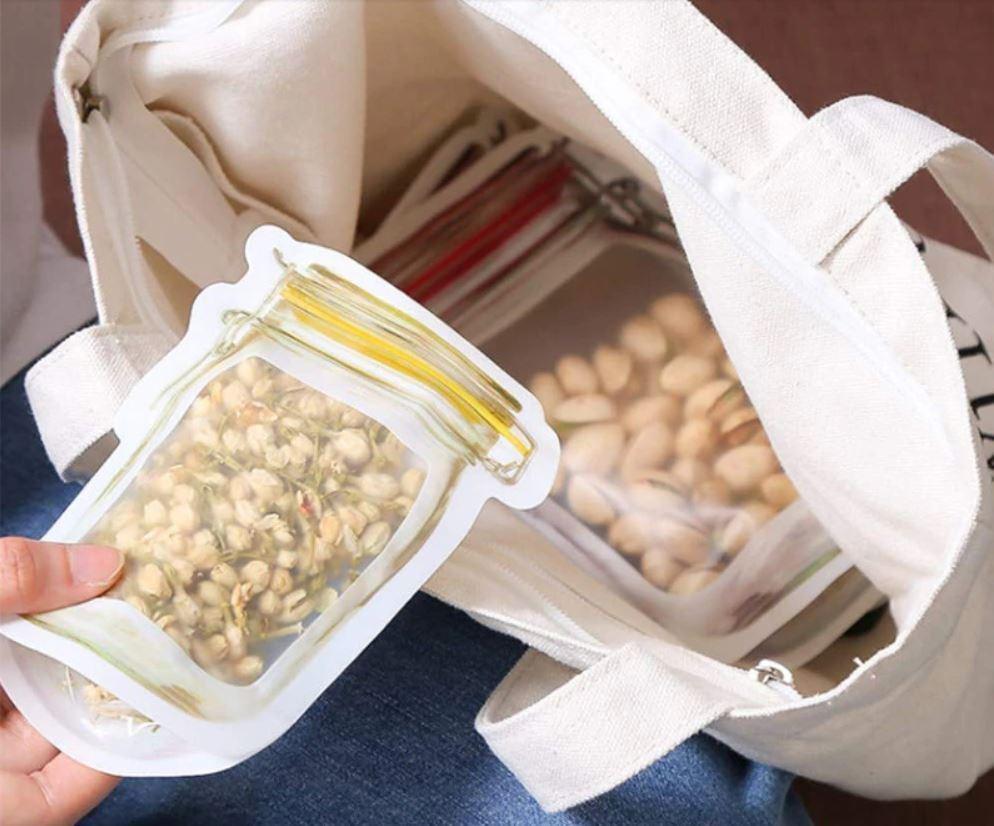 Reusable Jar Bags (Set of 10)