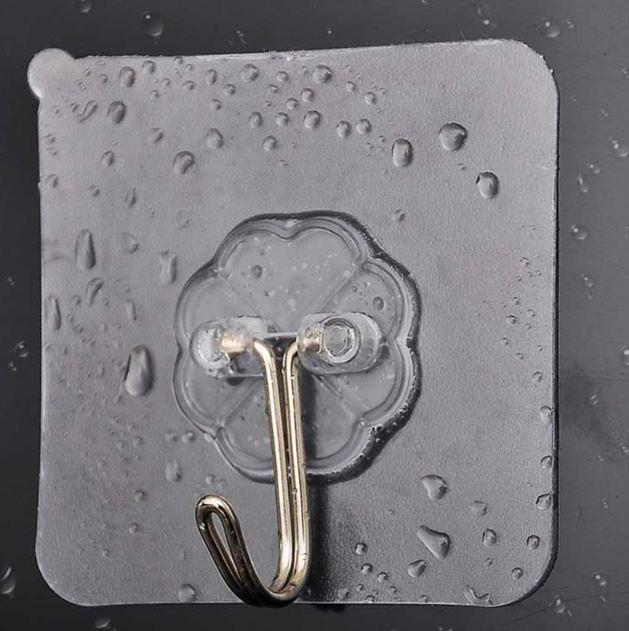 Transparent Adhesive Hooks (Set of 24)