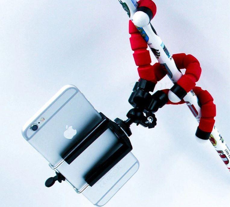 Flexible Tripod with Bluetooth Remote Control