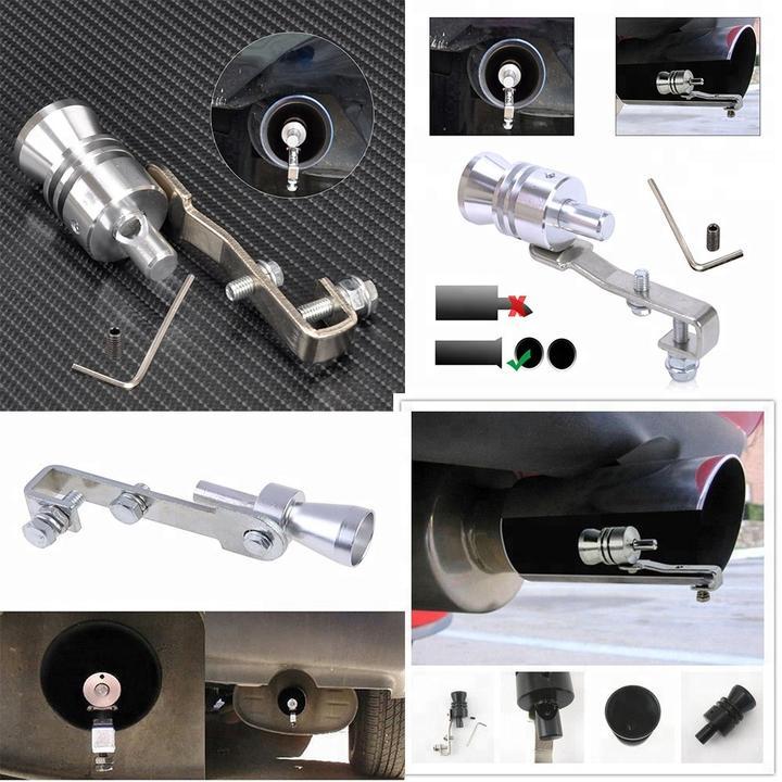 Turbo exhaust system for cars and motorbikes