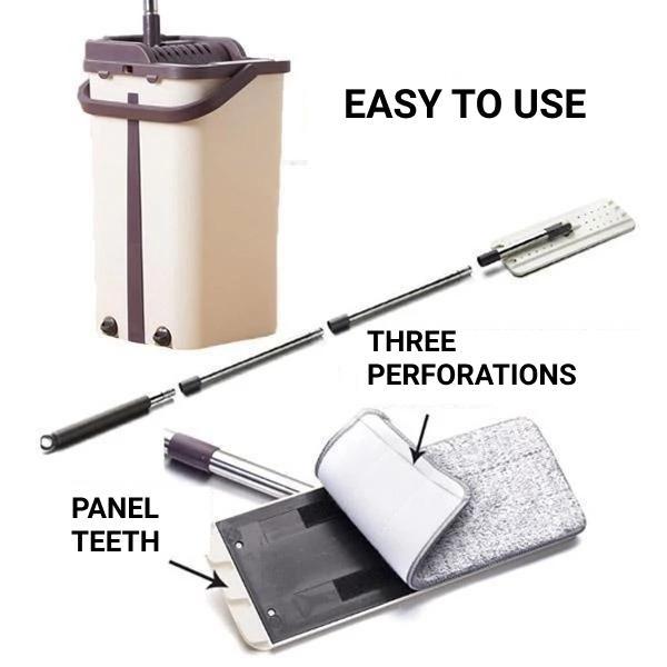 Mop With Wringer Bucket Kit