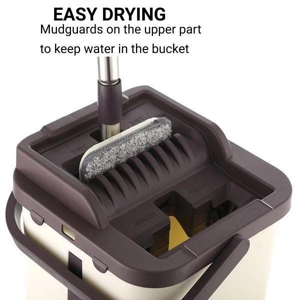 Mop With Wringer Bucket Kit