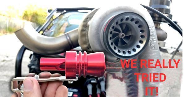 Turbo exhaust system for cars and motorbikes
