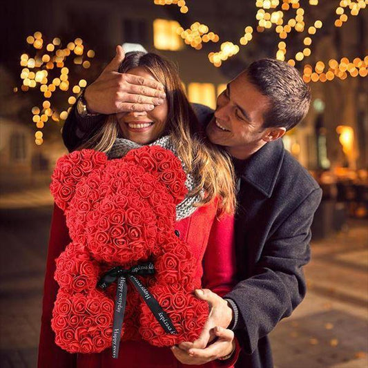 Rose Teddy Bear
