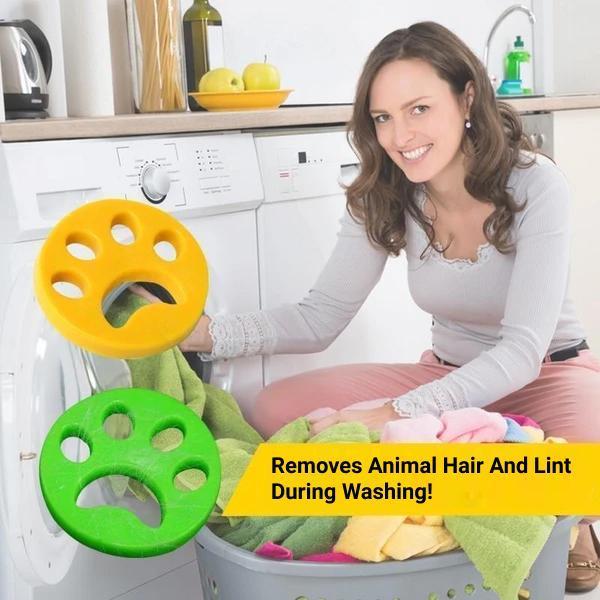 Pet Hair Remover Paw for Laundry