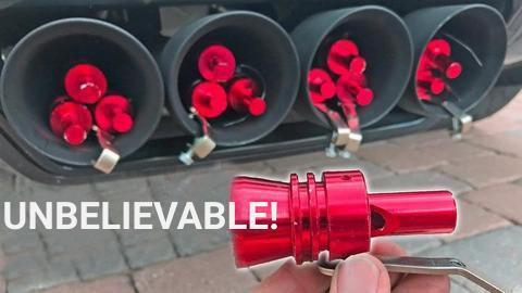 Turbo exhaust system for cars and motorbikes