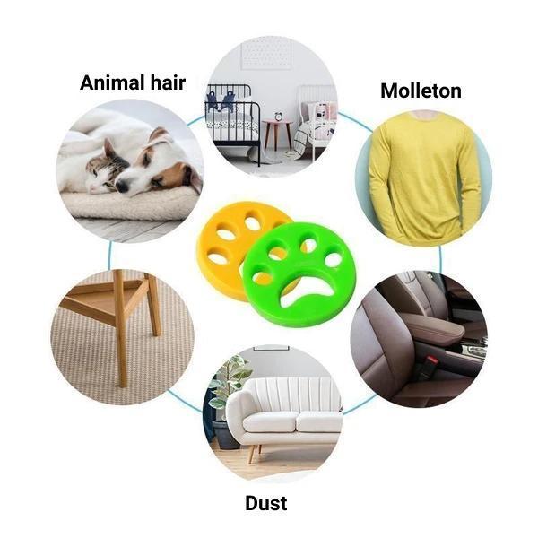 Pet Hair Remover Paw for Laundry