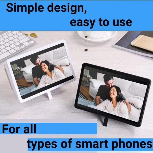 Portable 3D Phone Magnify Stand