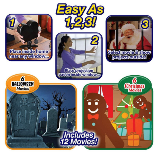 Christmas Pre-Sale - Holographic Projection!