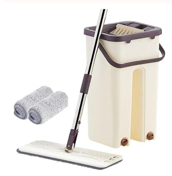 Mop With Wringer Bucket Kit