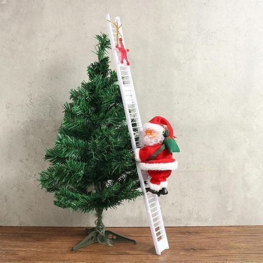 Climbing Santa Claus - Christmas Decoration