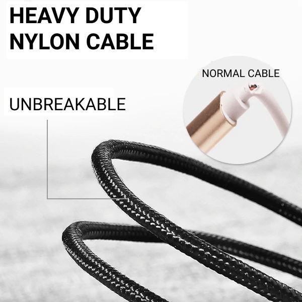 Magnetic iPhone charging cable - Type C - Micro Usb 360°