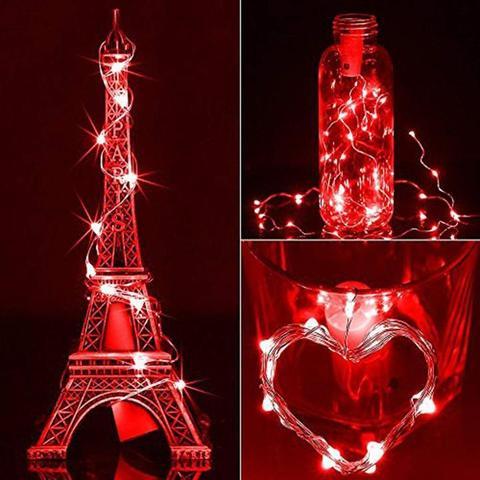 Fairy Lights Garland to Decorate Bottles