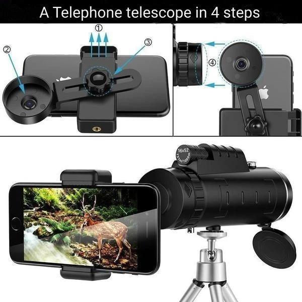 High Definition Waterproof Monocular Telescope