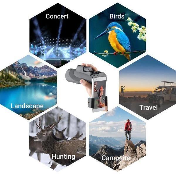 High Definition Waterproof Monocular Telescope