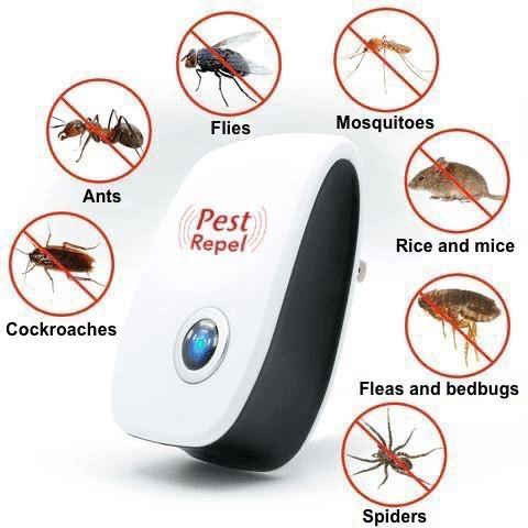 PESTREPEL™: Ultrasonic Insect and Rodent Repellent