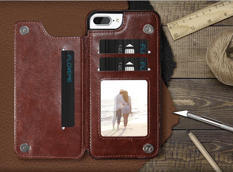 Deluxe Leather Multi-Purpose I-Phone Case