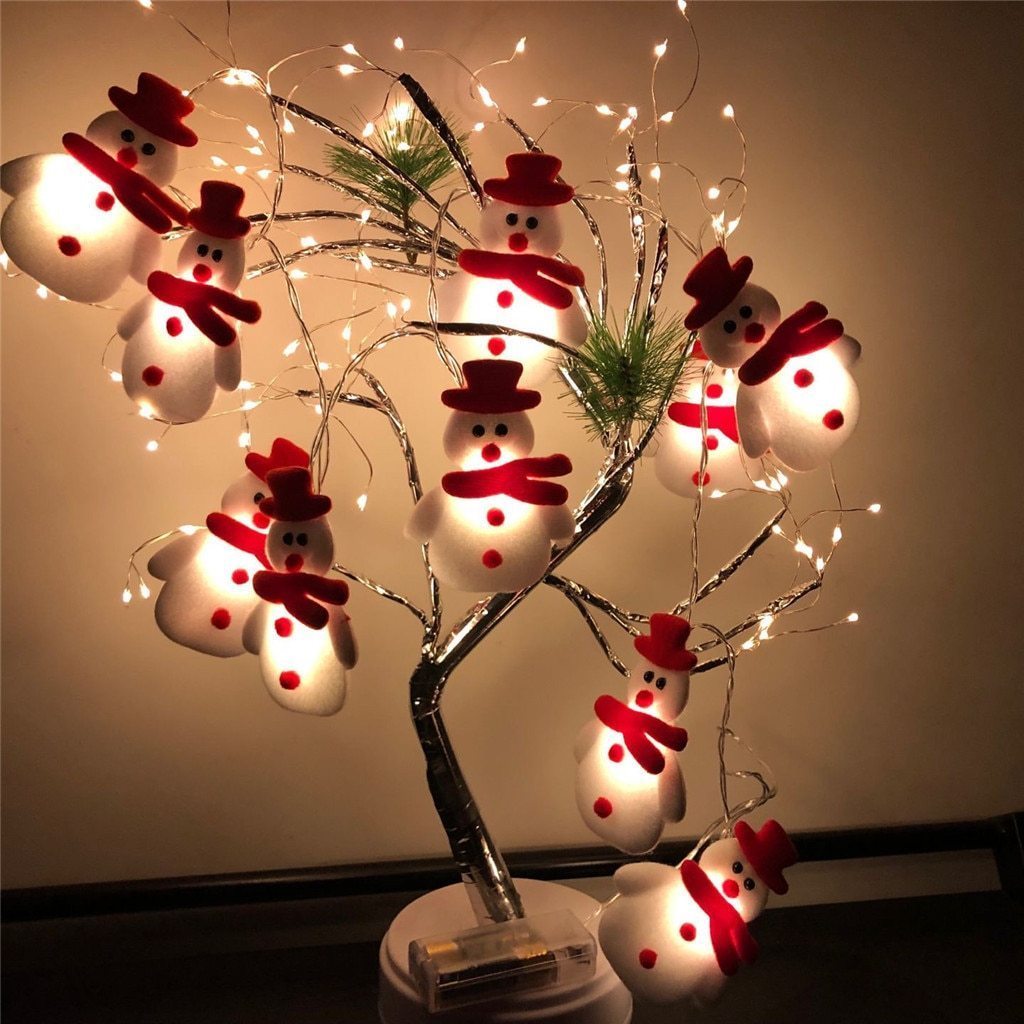 Snowman Fairy String Lights
