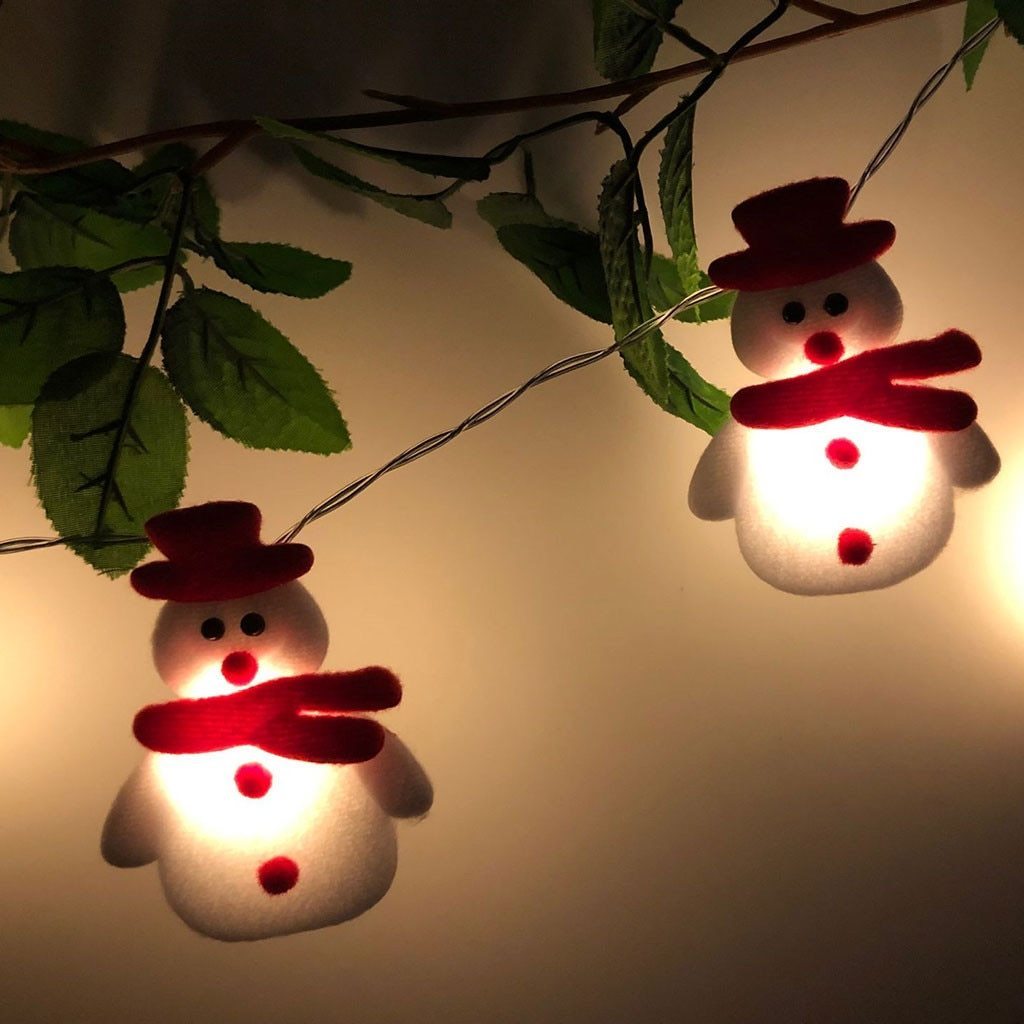 Snowman Fairy String Lights