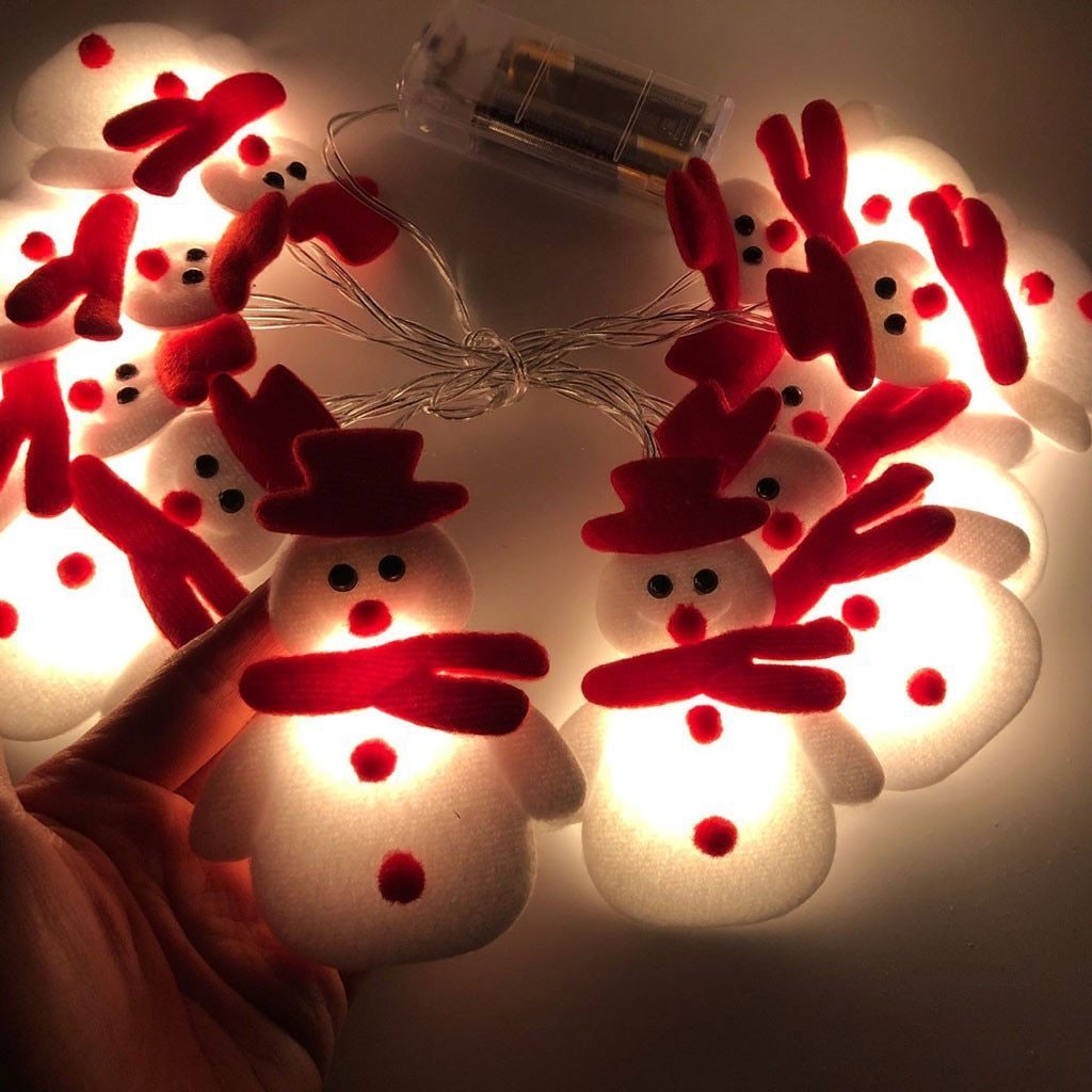 Snowman Fairy String Lights