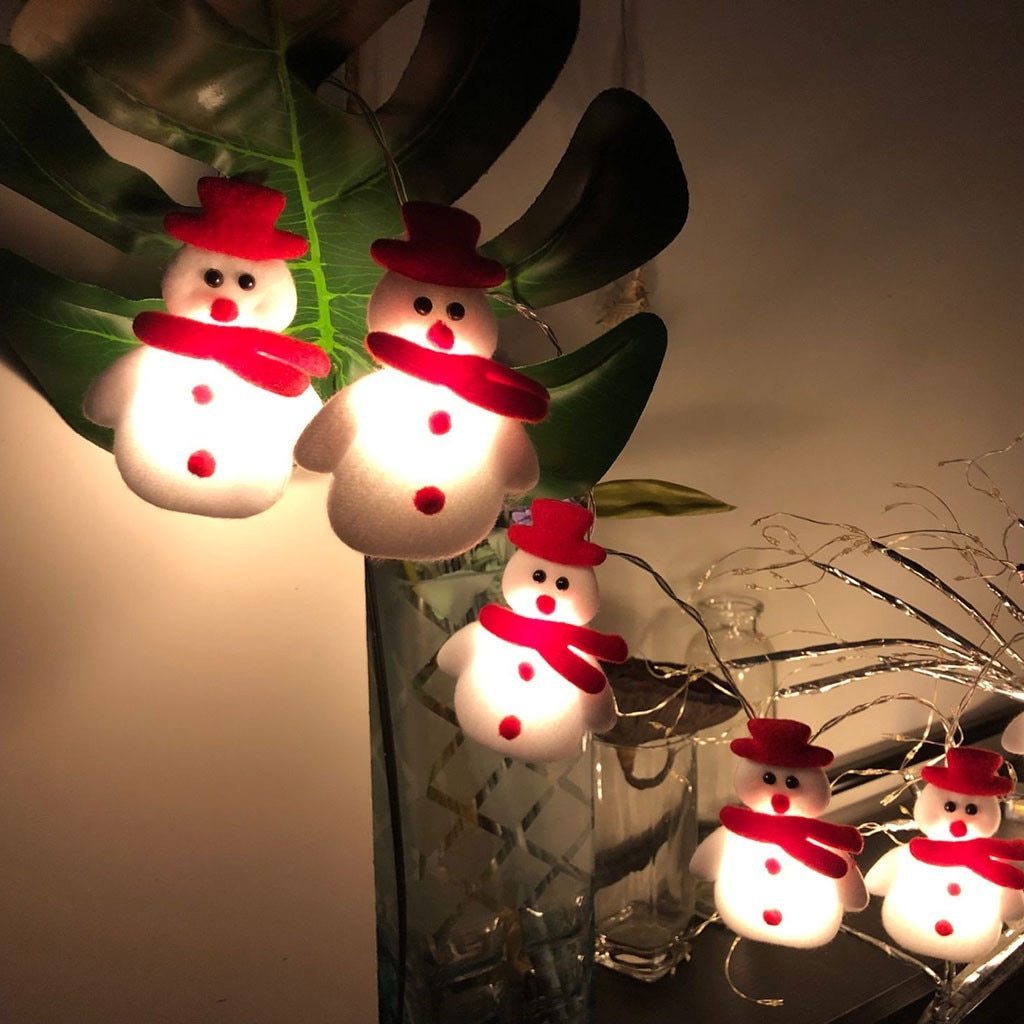 Snowman Fairy String Lights