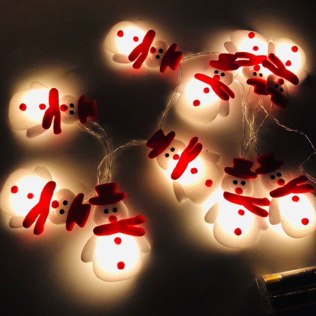 Snowman Fairy String Lights