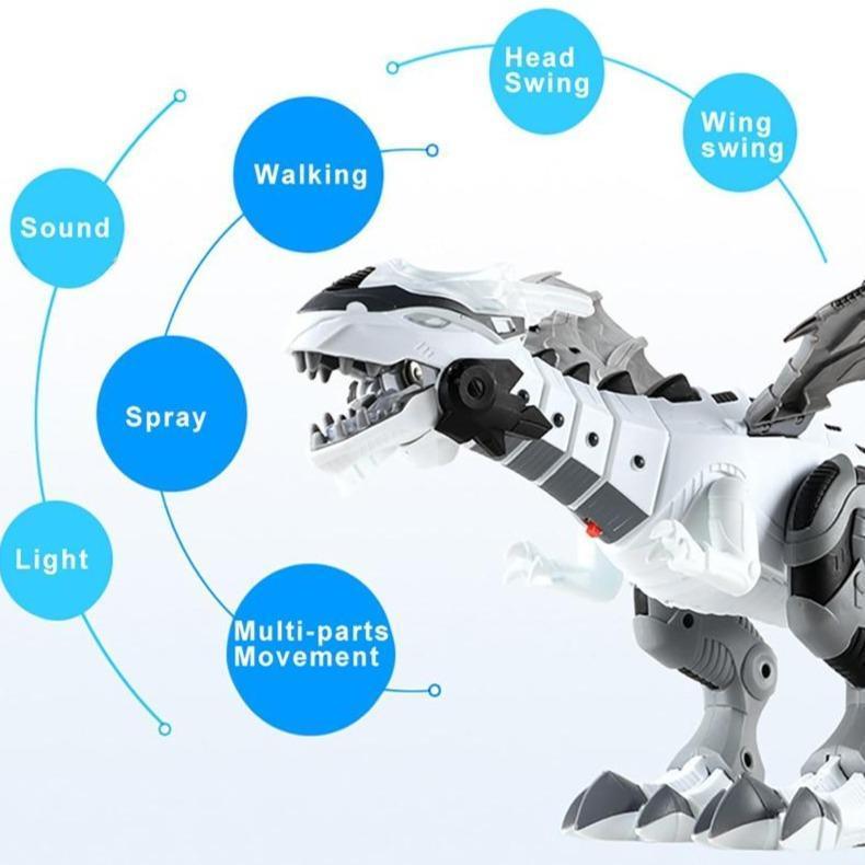 FlameWalker - Walking and Mist Breathing Dragon Robot